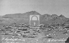 Aerial View Rhyolite Nevada NV Reprint Postcard picture