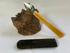Rogers Cutlers to her Majesty Vtg Ink Eraser Scraper Handle Knife Tool w/ Sheath picture