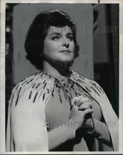 1963 Press Photo Birgit Nilsson in Bell Telephone Hour - orp23180 picture