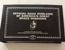 SCARCE  Official NASA Emblems of Americas Great Space Missions Complete Set picture