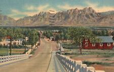 Vintage Postcard 1955 Organ Mountains And Viaduct Las Cruces New Mexico NM picture