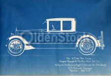 H. H. Babcock Coupe Car Antique Automobile Design Blueprint Poster 1922 picture