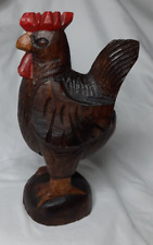 Wood Carved Rooster-Vintage picture