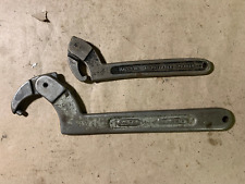 Lot of 2 Spanner Wrenches J.H. Williams Hook 472 and Armstrong Pin 474 picture