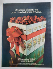 Vintage Canadian Club/English Leather musk Magazine Ad picture