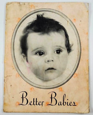 VTG 1939 Pet Milk BETTER BABIES Pamphlet Book Booklet Baby Infant Child Feeding picture
