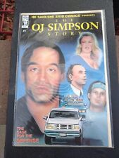 O.J. Simpson He Said/She Said #5 1994 OJ Simpson Nicole Brown comic book picture