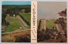 The Colony By-The-Ocean, Hulls Cove, Bar Harbor, ME Maine Postcard (#5856) picture