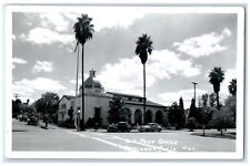 c1950's US Post Office Building Cars Rolands California CA RPPC Photo Postcard picture