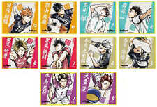 Paper Product Character Set Of 10 Types Haikyuu Karasuno High School Vs Shirator picture