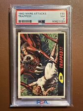 Genuine 1962 Mars Attacks #30 Trapped PSA 7 Near Mint NM picture