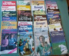 Large Vintage Lot 27 TEENAGE CHRISTIAN Magazines 1980s 1990s picture