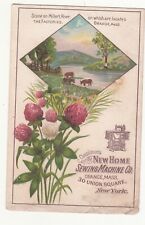 New Home Sewing Machine Miller's River J P Wheeler Northport Long Island c1880s picture