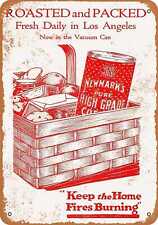 Metal Sign - 1918 Newmark's Coffee -- Vintage Look picture