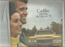 Original 1973 Cadillac Fleetwood, DeVille, Calais, and Eldorado Sales Brochure  picture