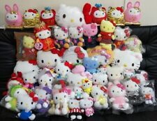 Sanrio Plush lot Hello Kitty Strawberry Zodiac Rabbit Tiger Panda Used JPN picture