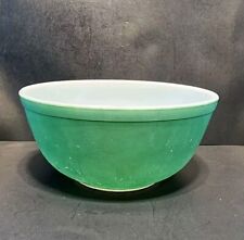 Vintage #403 Pyrex Green Mixing Bowl 2.5 Qt. A-1  Made in USA  picture
