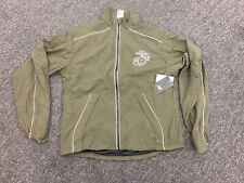 New - USMC US MARINES New Balance PT Running Suit Jacket SMALL Reg New OD Green picture