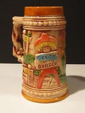 Vtg SOUTH OF THE BORDER Mug Stein Pedro Sombrero Tower From Japan South Carolina picture