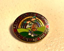 Vintage Military Order of Cootie Aux MOCA Lapel Pin 1981 ou60 VFW Reach rainbow picture
