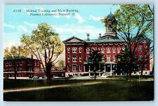 Normal Illinois Postcard Manual Training Main Building Normal University c1940 picture