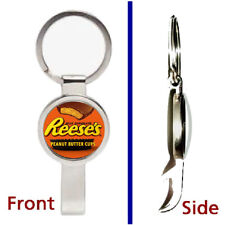 Reese's Peanut Butter Cups Pendant or Keychain metal secret bottle opener picture