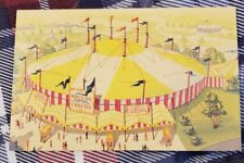 Ringling Brothers Big Top Postcard Cont. Circus, New York World's Fair. 1964. picture