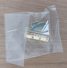 RARE Vintage America's Cup 1992 Yachting Pin Badge BNIB picture