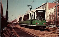 MBTA 3434 Green Trolley Car, Boston MA, Boston Univ/Kenmore Sqare, Chrome, Unpos picture