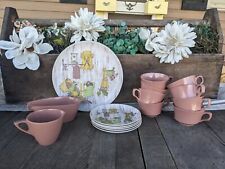 Vintage Allied Chemical Melamine Melmac Kitchen Themed Miscellaneous Dining Set picture