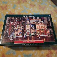 TRIM A HOME 10 PC HOLIDAY SET BAYBERRY VILLAG picture