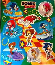 Vintage 1995 Sonic The Hedgehog Bath Stickers SEGA Avon Very Rare Brand New picture