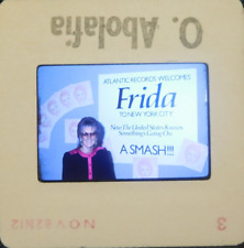 OA28-019 80s ABBA Singer Anni-Frid Lyngstad Orig Oscar Abolafia 35mm COLOR SLIDE picture