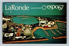 Montreal-Canada, La Ronde, Dolphin Lake, Expo 67, Vintage Postcard picture