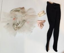 1960's Vintage Barbie #989 INCOMPLETE Ballerina Tutu Outfit Pointe Shoes READ picture