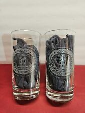 Rare Honorable Order Of The Kentucky Colonels Drink Glasses Set Of (2) Pre-owned picture