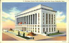 Davidson County Public Building and Court House Nashville Tennessee mailed 1942 picture