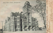 Postcard Boys High School Philadelphia Pennsylvania PA UDB picture