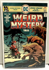 WEIRD MYSTERY TALES #21 ICONIC BERNIE WRIGHTSON COVER  (DC 1975)  BRONZE HORROR picture