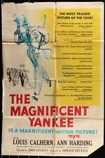 THE MAGNIFICENT YANKEE Ann Harding ORIGINAL 1950 1-SHEET MOVIE POSTER 27