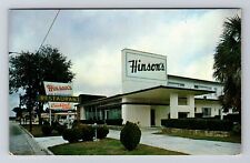 Homosassa Springs FL-Florida, Hinson's Restaurant, Lounge, Vintage Postcard picture