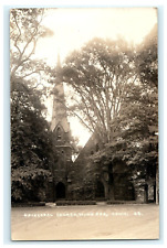 1936 Episcopal Church Windsor CT RPPC Street View picture