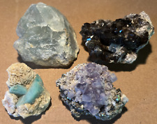 Colorado Minerals:Amazonite, Grn Fluorite, Smokey Quartz, Purple Fluorite/Pyrite picture