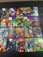 Spider-Man And Marvel Trading Card Lot. 40 Total Cards picture