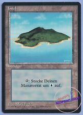 Island V2 Foreign Black Bordered MTG MISPRINT Card in German Copyright in French picture