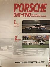 Porsche Poster One And Two 1990 IMSA Fire Hawk Grandsport Drivers Championship picture