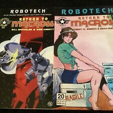 ACADEMY COMICS - ROBOTECH RETURN TO MACROSS #13 & #20 - 1994/95, VFN/NMT picture