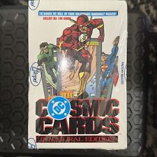 1991 DC Comics Cosmic Cards, Factory Sealed Box.  picture