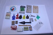 25 PC Lot Advertising Collectibles Estate Rescues Keychains & More Parts Repair picture