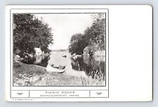 Postcard Maine Kennebunkport ME Picnic Rocks Pre-1907 Unposted Undivided Back picture